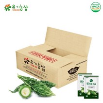 유기농샵 [초록한입] 국내산 여주즙 50포 / 실속포장+10포, 쿠팡 구구마켓 1, 단품없음