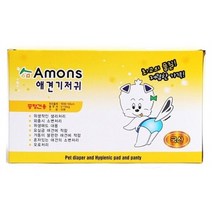 암컷용 흐름방지 기저귀 M 10매 귀여운애견매너벨트, 기본