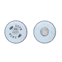 분진 미스트 차단 호흡보호구 방진 1급 필터 산업현장 제조업 금속흄, 3M 방진 필터 2078K (1봉지2EA)