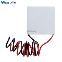 10 개/몫 TEC1-12706 6A 열전기 냉각기 펠티어 40*40MM 요소 모듈, 한개옵션0