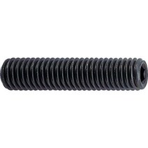 TRUSCO Hexagon socket set screw Steel indentation tip diameter 4 x length 8 mm 85 pieces B31-0408, 1개