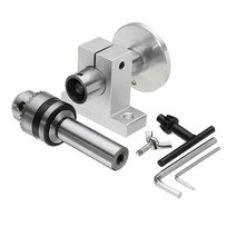 기계선반 부품 미니 선반 기계 회전 센터 목공 도구 용 척 diy 라이브 선반 Lathe, 은