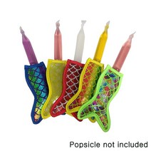 아이스팩 재사용 가능한 아이스바 가방 12-24 팩 네오프렌 아이스 슬리브 동결 방지 냉동고 인어 상어 모양 보호 커버, [05] only 5 pcs