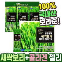 국내산 새싹 보리 효소 추출물 콜라겐 젤리스틱 폴리코사놀 귀리 식이섬유 다이어트 보리싹 새싹보리가루 밀싹분말 보리싹, 블링블링 새싹보리 콜라겐 젤리스틱