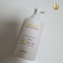 은율 데일리 케어 프레쉬 선크림 SPF46 PA+++, 40개, 300ml