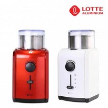 JBR430377그라인더(분쇄기) LCG-7080 커피 롯데_ 커피분쇄기 커피그라인더 12잔 5단계, 레드
