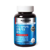 뉴트리디데이 rTG 알티지 오메가3 골드, 1,020mg x 90캡슐, 1개