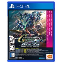 지구정복 [PS4/새상품] SD건담 지 제네레이션 크로스 레이즈 플래티넘 에디션 한글판
