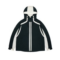 XTONZ XJ98 플리츠 배색 바람막이 BLACK XJ98BK 284838