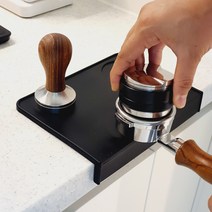 탬핑매트 템핑매트 2구 호환 58mm 디스트리뷰터 탬퍼 템퍼 탬퍼거치대 탬핑스테이션, 2. 템핑매트 고급형, 1개