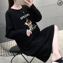 베베퀸즈 스페뉴 여성용 롱 긴팔티