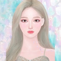 메이크업 일러스트 북 페이스차트 컬러링북 크리스마스선물 연말 선물