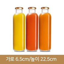 유리병 우유병 일자쥬스500ml (A), 1개, 전용검정