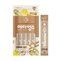 메타멍스 강아지 기능성 건강 츄르 5P, 35개, 닭고기+치즈+마+우엉