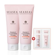 씨실 명품 죽염 인산가 씨실 밤부솔트 퍼펙트 클렌징폼 150mlx2개+(파우치4매)