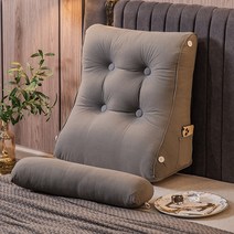 등받이 쿠션 베개 쇼파 허리 헤드 의자 받 벽 삼각 대형 침대, 치히로-중회