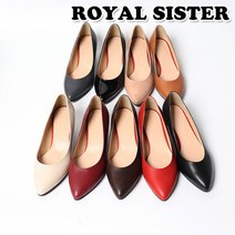 C2R 4011 4cm 여성 쿠션 에나멜 TC 면접겸용 구두 미들힐 펌프스힐