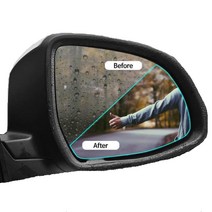 모하비 전용 장마철 발수코팅 사이드미러 필름 끼어들기, 1개, A