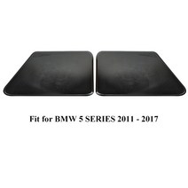 시트우퍼 자동차용자동차 좌석 아래 에어컨 콘센트 먼지 환기 스피커 커버 장식 BMW 5 시리즈 F10 G30 인, 03 black without logo