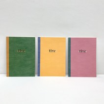 티브 업사이클링 노트 3종 (170x240mm), 1. GREEN