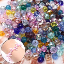 히야가게 컬러 론델 비즈 33종 6mm, 40.울트라 네이비