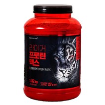 프로틴어스 라이거 프로틴 맥스 복합 단백질 보충제, 1.82kg, 5개