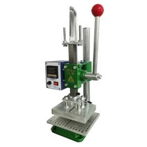 가죽 공예용 불박기 불도장 제작 인두도장 날인기 수동, SD02(핸드 풀 브론징 급지 용지)10X13