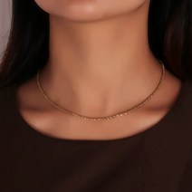 써지컬 스틸 마르지엘라 티타늄 체인 목걸이 + 팔지세트 색상 실버 골든 선택가능