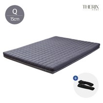 더릭스홈 7존 토퍼매트리스(15cm)+폴리겉커버 바닥형 15cm 퀸(Q)