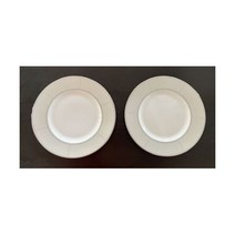 NWT 세트 of 2 웨지우드 Sloane Square Salad/Dessert 접시 9
