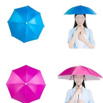 모자우산 햇빛 차단 용 자외선차단 야외용 모자 낚시 농장 밭일 하우스 과수원 주말농장 용품, 우산모자 77 실버