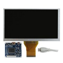 [해외] 원격 드라이버 제어 보드와 9 인치 LCD 화면 디스플레이 모니터 라스베리 파이 바나나오렌지 파이 미니 컴퓨터에 한 2AV HDMI VGA, full set