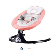 아기 전기 흔들 의자 신생아 수면 요람 침대 어린이 안락 의자 안락 의자 아기 아기 침대 0-3 세, 회색