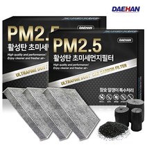 대한 PM2.5 활성탄 자동차 에어컨필터, 3개입, 세라토/뉴세라토- PC106