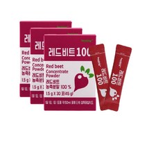 힐링 독일레드비티100 30포x3박스 레드비트 레드비트즙 비트주스 비트가격 레드비트차 빨간무 비트즙, 1개, 1