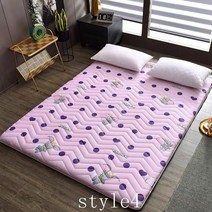 푹신한 천연 침대 매트리스 라텍스 10cm 공기 주입식 메모리 폼 커버 Songk Colchon 침실 가구 다다미 이불
