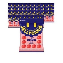 롯데제과 구미당기는 구미 딸기맛 젤리, 66g, 480개입