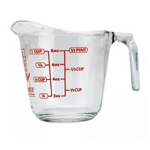 Anchor Hocking 앵커호킹 1컵 키친 주방 글라스 유리 계량컵 1 Cup Glass Measuring