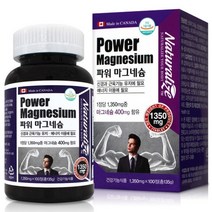 네추럴라이즈 파워 마그네슘 1350mg x 100정, 100정 x 16개