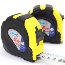 월드마켓 원터치 5M 고정 줄자 측정용 작업용 가정용