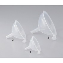 PP 투명 깔때기/핸들형 깔때기 FUNNELS PP, 128mm
