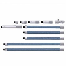 미쓰도요 137-203 튜브형 내측 마이크로미터-연장로드타입 50-500mm(0.01)연장로드: 13 25 50(2개) 100 200mm