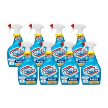 유한락스 욕실청소용 세정제, 650ml, 8개입