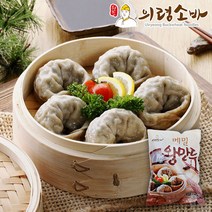 의령소바 메밀 왕만두 1.4kgx20알..... 1봉지 정성, 단품