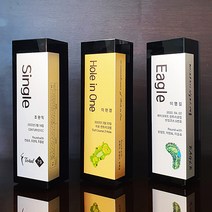 백상어워드 홀인원패 싱글패 이글패 골프트로피 39, 골드+블랙트로피