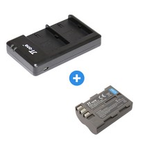 니콘 EN-EL3e 듀얼충전기+배터리 D200 D300