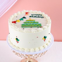 케이크 모형 홈파티 기념일 생일 미니어처 플레이트, 37 밤색, 6인치