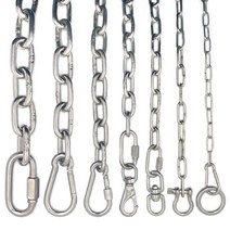 스텐체인 SUS304 2 3 4 5 6 7 8mm 미터단위 (절단필요시 요청주세요) 쇠사슬 체인 줄 바리게이트 주차금지 개목줄 주차장 가드레일, 스텐 체인4mm 1M