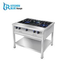 키친블루 업소용간택기 간데기 식당용가스렌지, 5구 렌지, 5구 렌지 1800(큰불5개) LPG