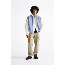 독일 자라 ZARA BOMBER JACKET WITH RANDY’S DONUTS™ PATCHES 103545